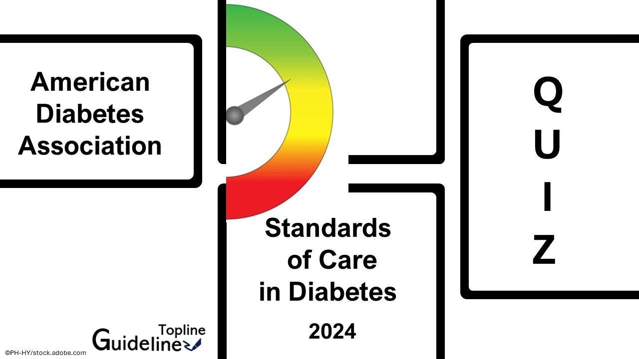 5 Questions on the ADA 2024 Standards of Care in Diabetes / image credit - blood sugar gauge : ©PH-HY/stock.adobe.com