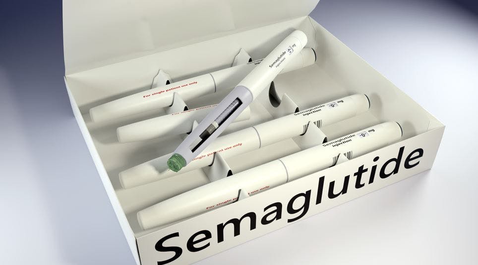 Semaglutide Significantly Reduces Risk of Renal Events, MACE, Mortality in People with CKD, T2D in Final FLOW Findings  / image credit semaglutide generic: ©Peter Hansen/stock.adobe.com